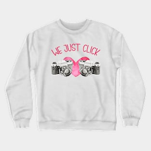 We just click Crewneck Sweatshirt